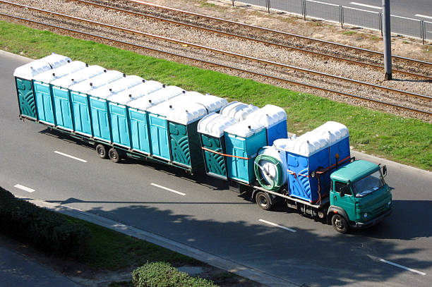 Porta potty delivery and setup in Massanutten, VA